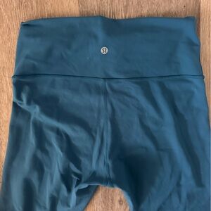 Dark Cyan, full length Lululemon Leggings - sz 8